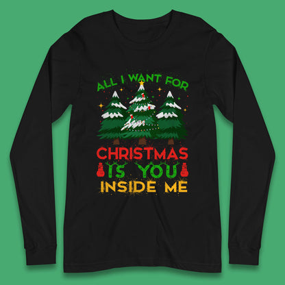 christmas tree long sleeve t shirt