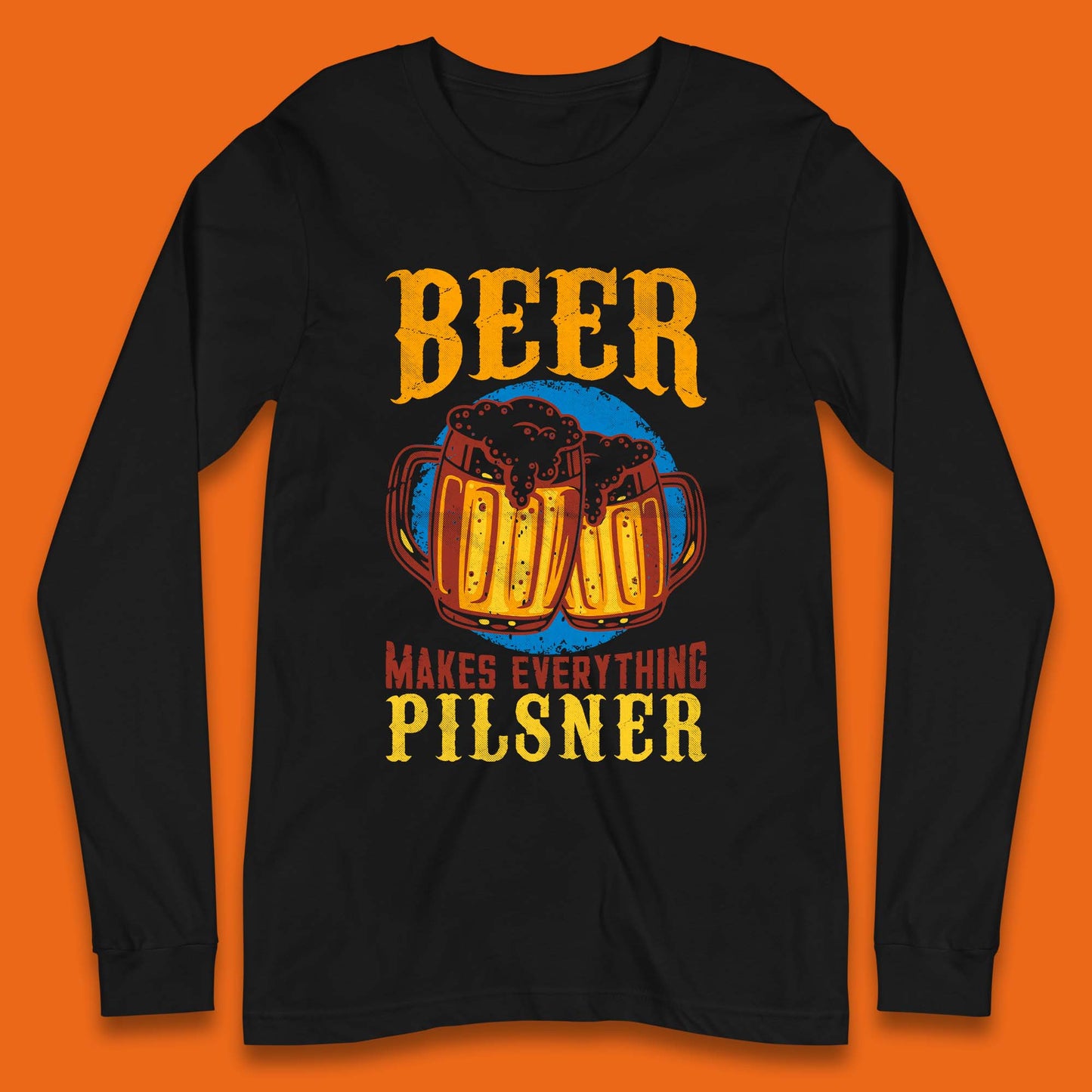 Pilsner Beer Long Sleeve T-Shirt