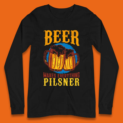 Pilsner Beer Long Sleeve T-Shirt