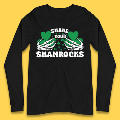 Shake Your Shamrocks St Patty's Day Long Sleeve T-Shirt