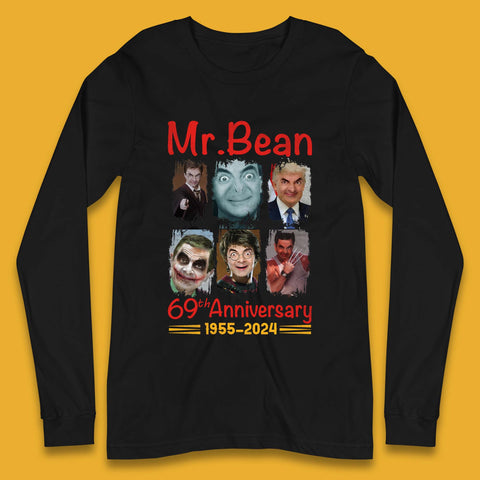 Mr. Bean 69th Anniversary Long Sleeve T-Shirt