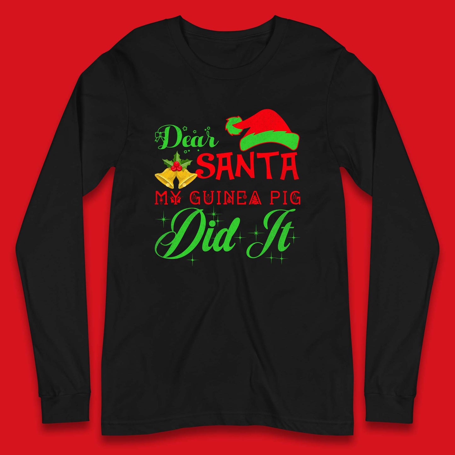 guinea pig long sleeve tee