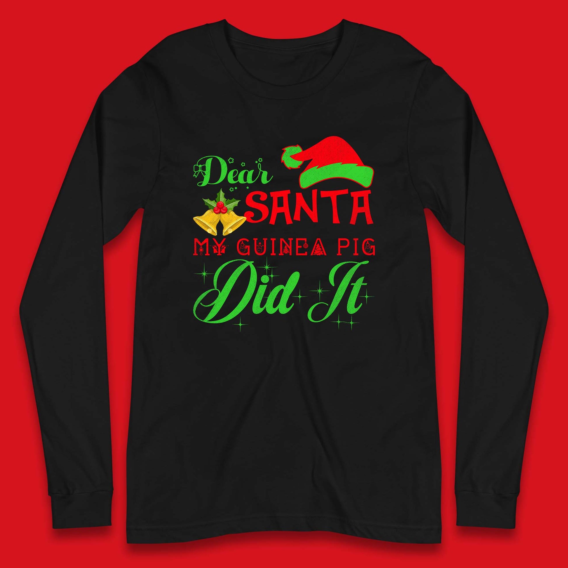 guinea pig long sleeve tee