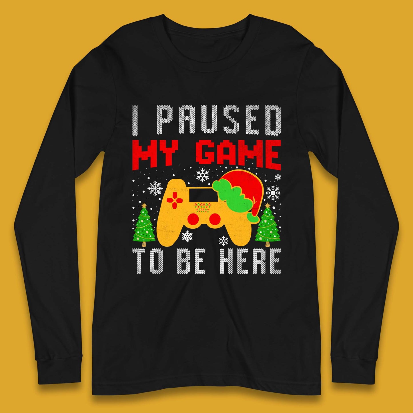 Gamer Christmas Long Sleeve T-Shirt