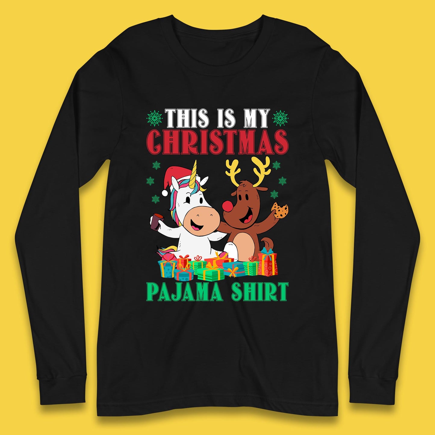 christmas unicorn reindeer t shirt
