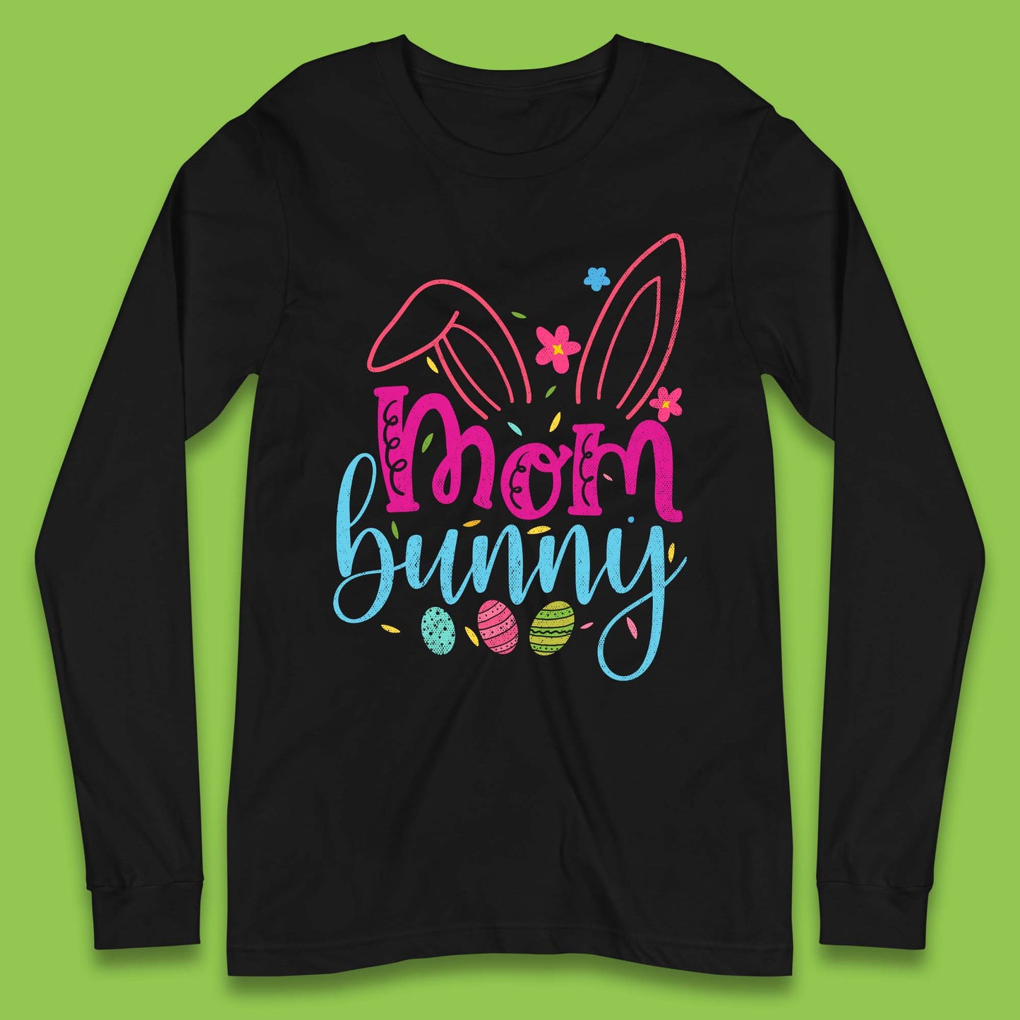 Mom Bunny Long Sleeve T-Shirt