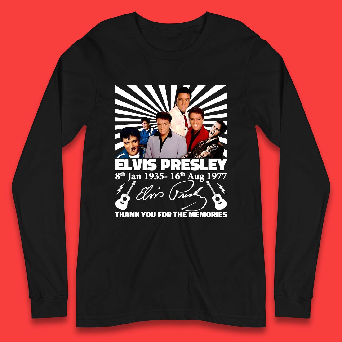 Elvis Presley Long Sleeve Shirts