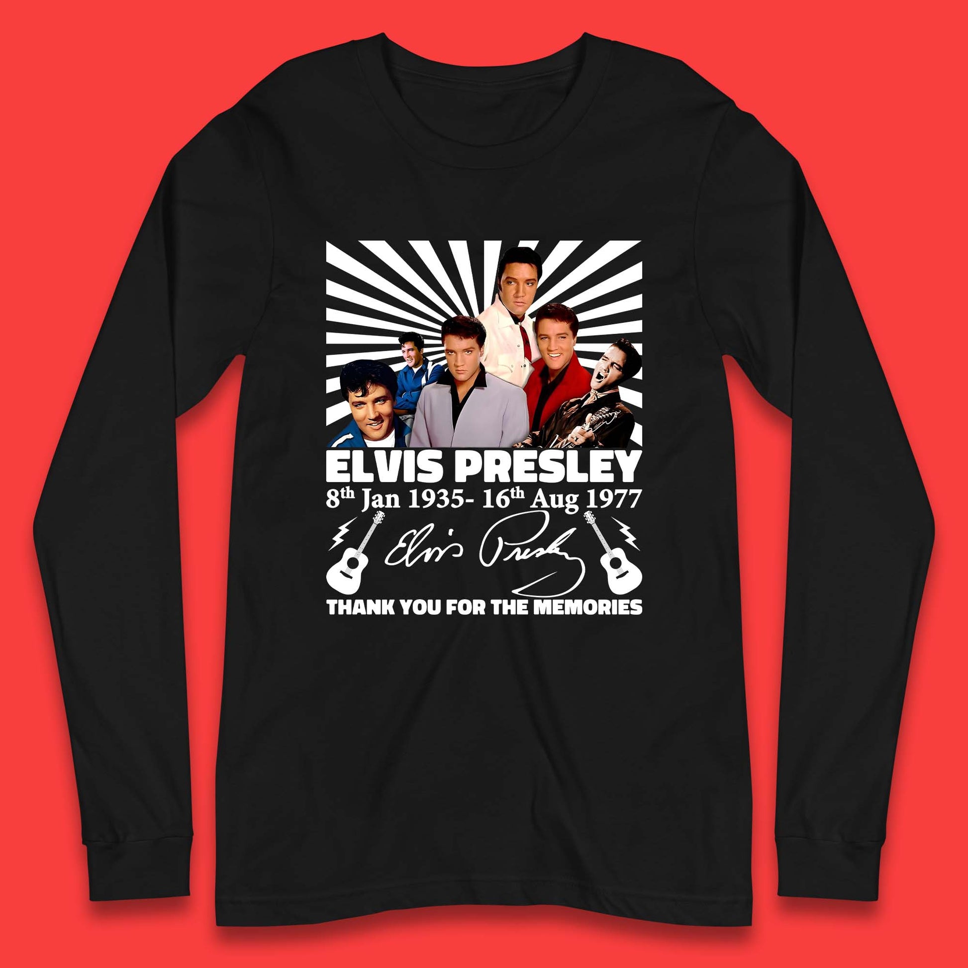 Elvis Presley Long Sleeve Shirts