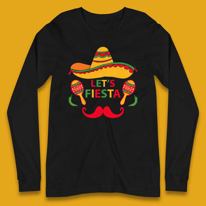 Let's Fiesta Cinco De Mayo Long Sleeve T-Shirt