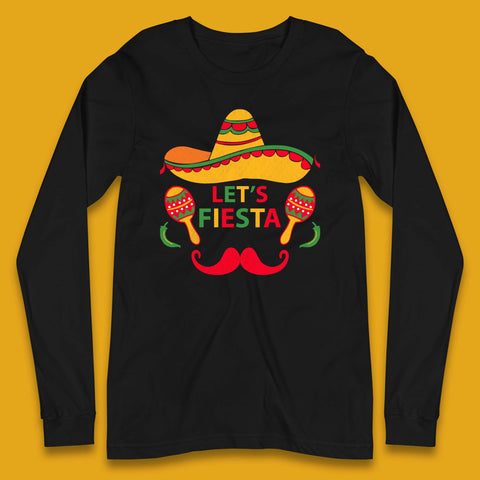 Let's Fiesta Cinco De Mayo Long Sleeve T-Shirt