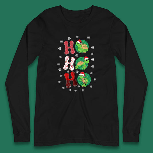 turtles santa long sleeve t shirt