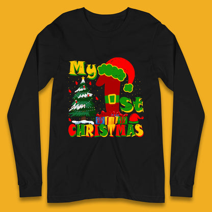 elf costume long sleeve t shirt