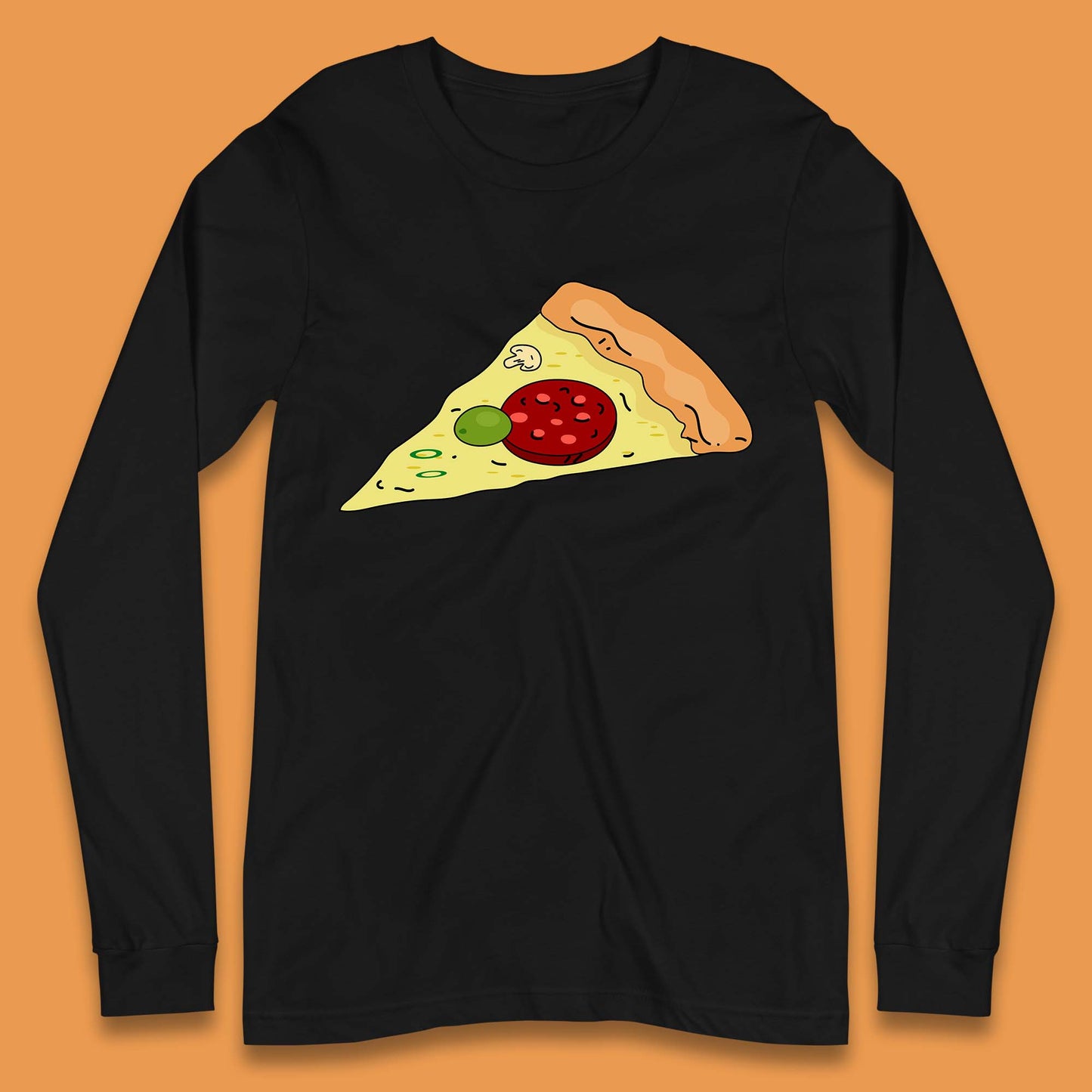 Italian Pizza Slice Pizzaologist Pizza Lover Pizza Holic Pizza Addict Long Sleeve T Shirt