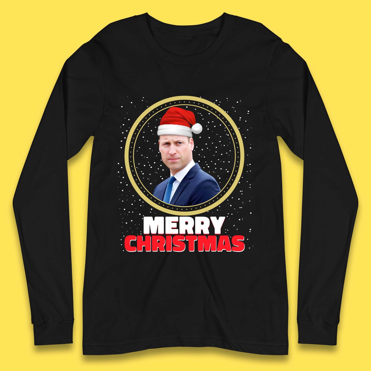 Prince William Christmas Long Sleeve T-Shirt