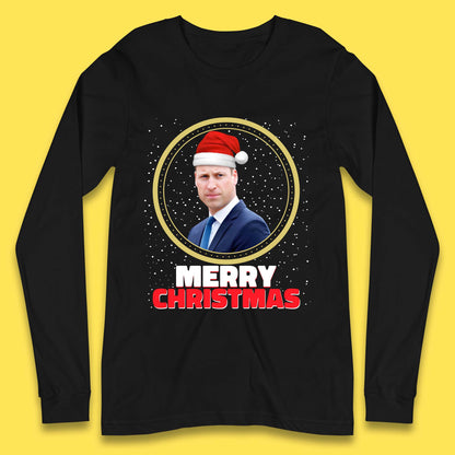 Prince William Christmas Long Sleeve T-Shirt