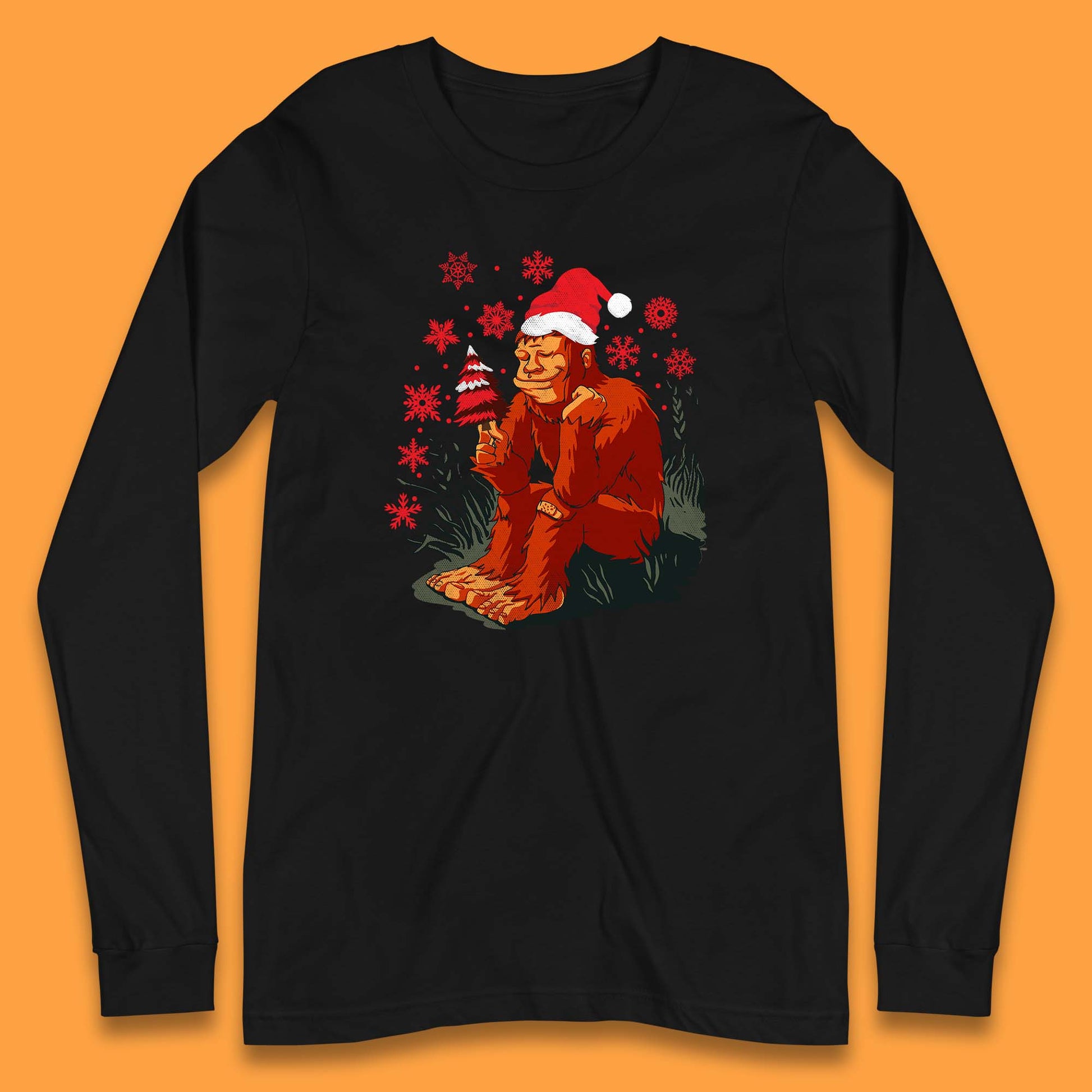 big foot christmas shirt