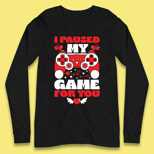 Valentine's Day Gamer Long Sleeve T-Shirt