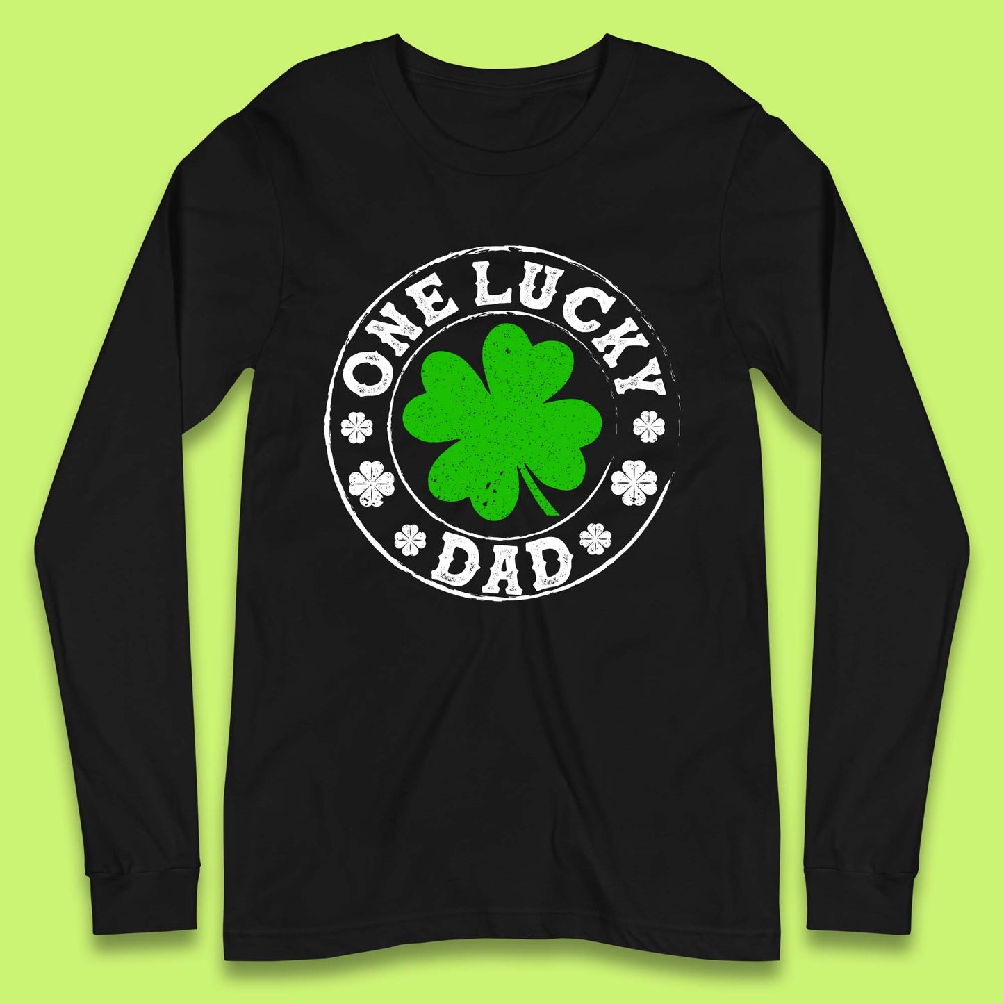One Lucky Dad Long Sleeve T-Shirt