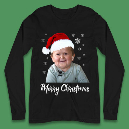 Santa Hasbulla Merry Christmas Long Sleeve T-Shirt