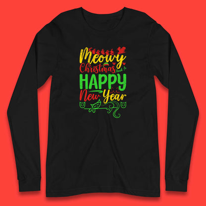 meowy christmas t shirt