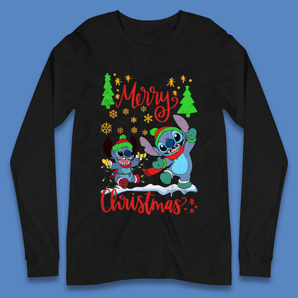 Stitch Squad Christmas Long Sleeve T-Shirt