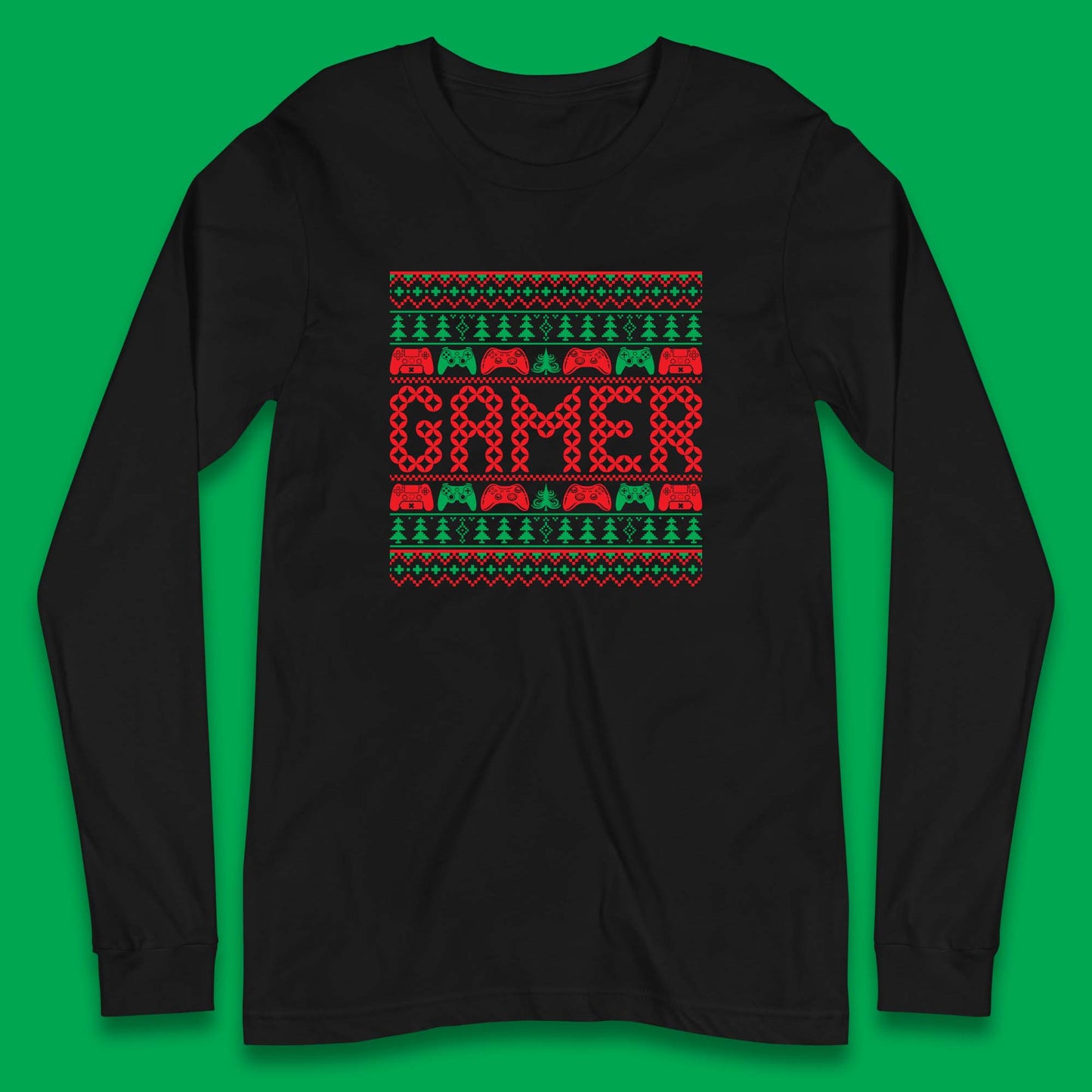 gamer christmas shirt