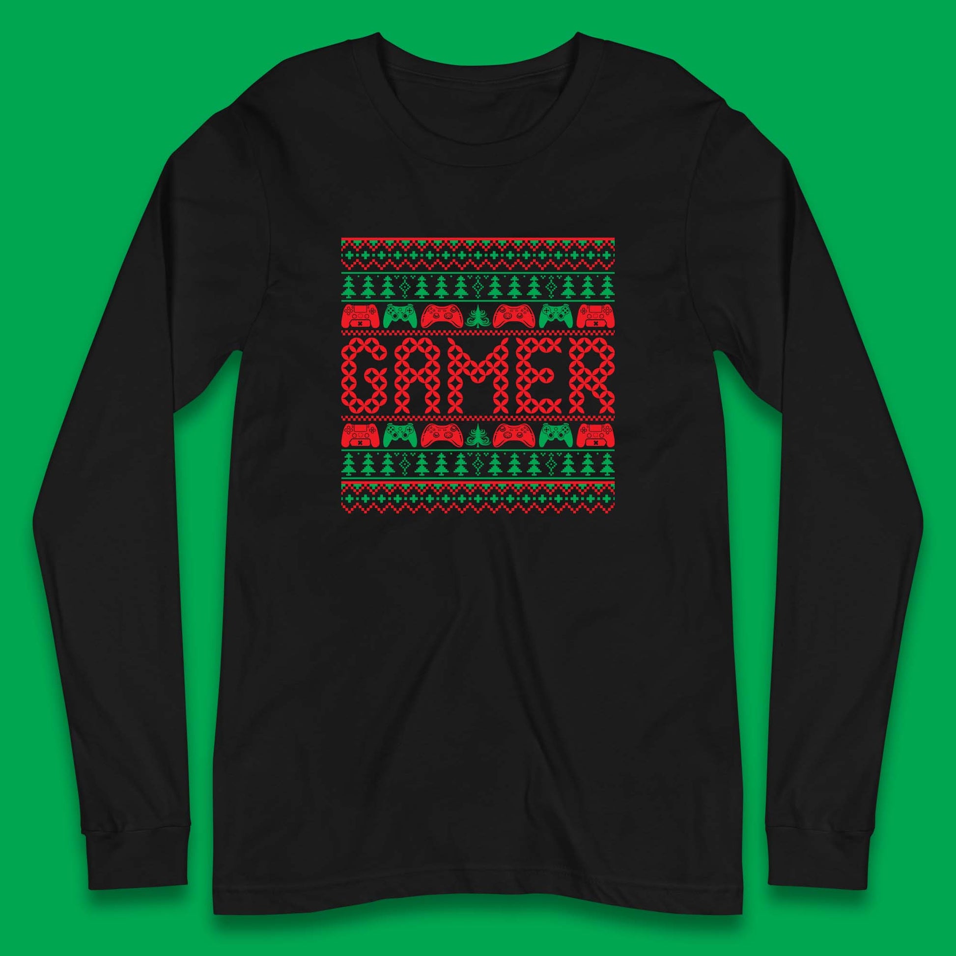 gamer christmas shirt