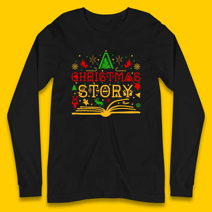 a christmas story long sleeve t shirt