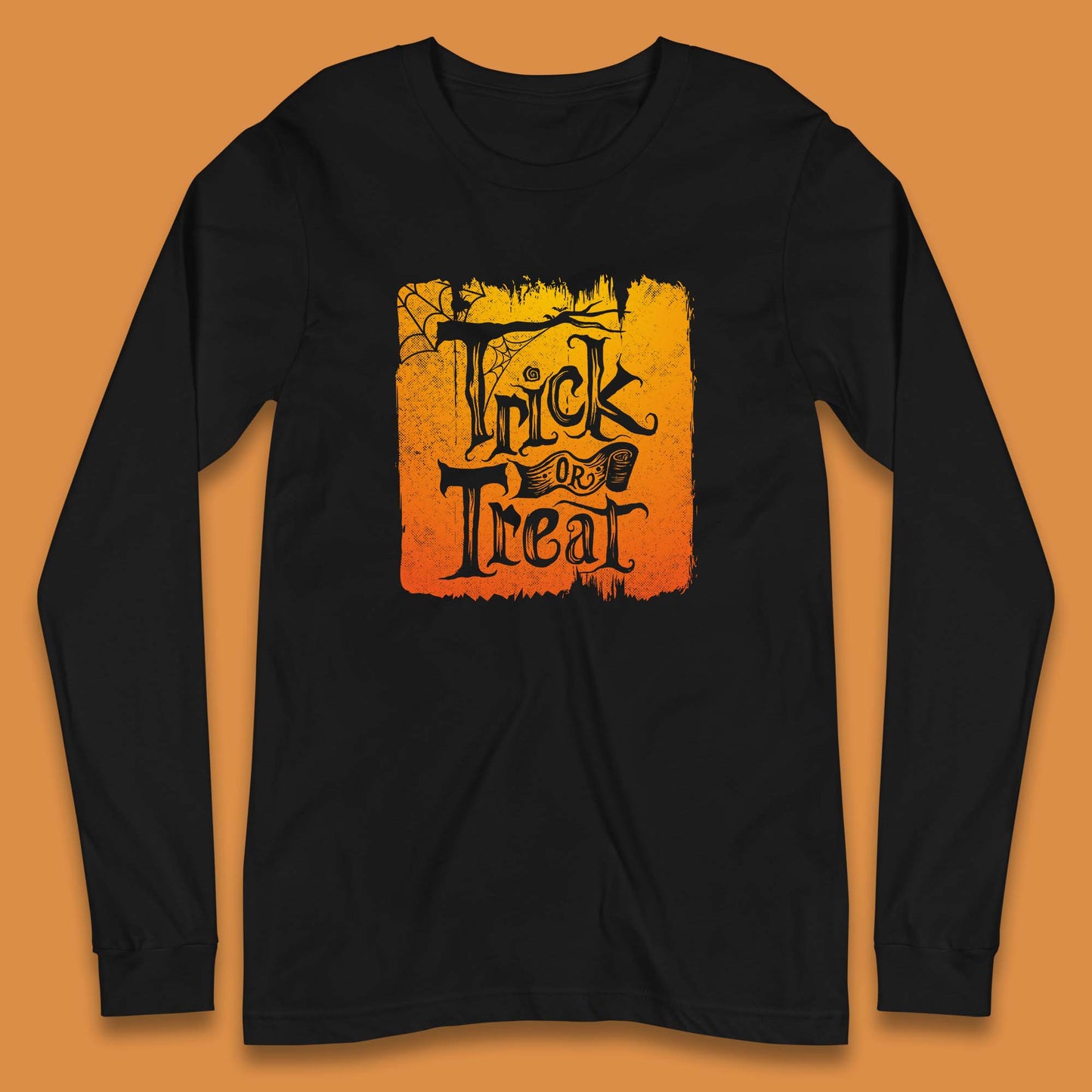 Trick Or Treat Happy Halloween Spooky Season Halloween Vibes Long Sleeve T Shirt