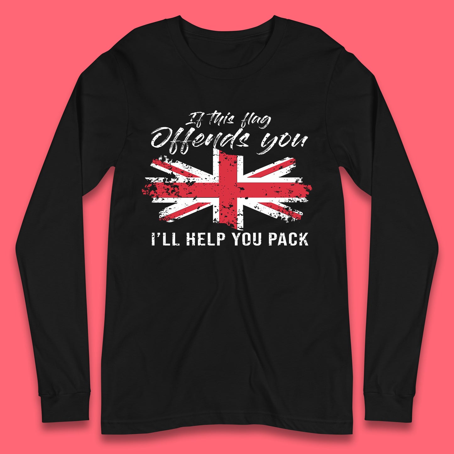 British Patriotic Long Sleeve Shirts for Sale