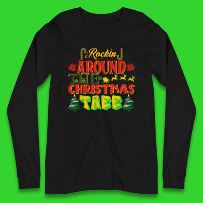rockin around the christmas tree t shirt