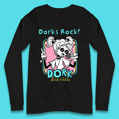 Dorks Rock Dork Diaries Long Sleeve T-Shirt