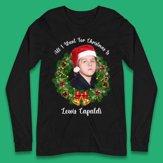 Lewis Capaldi Christmas Long Sleeve T-Shirt
