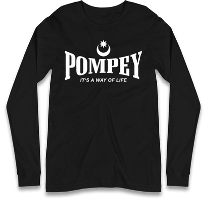 Pompey Football Long Sleeve T Shirt