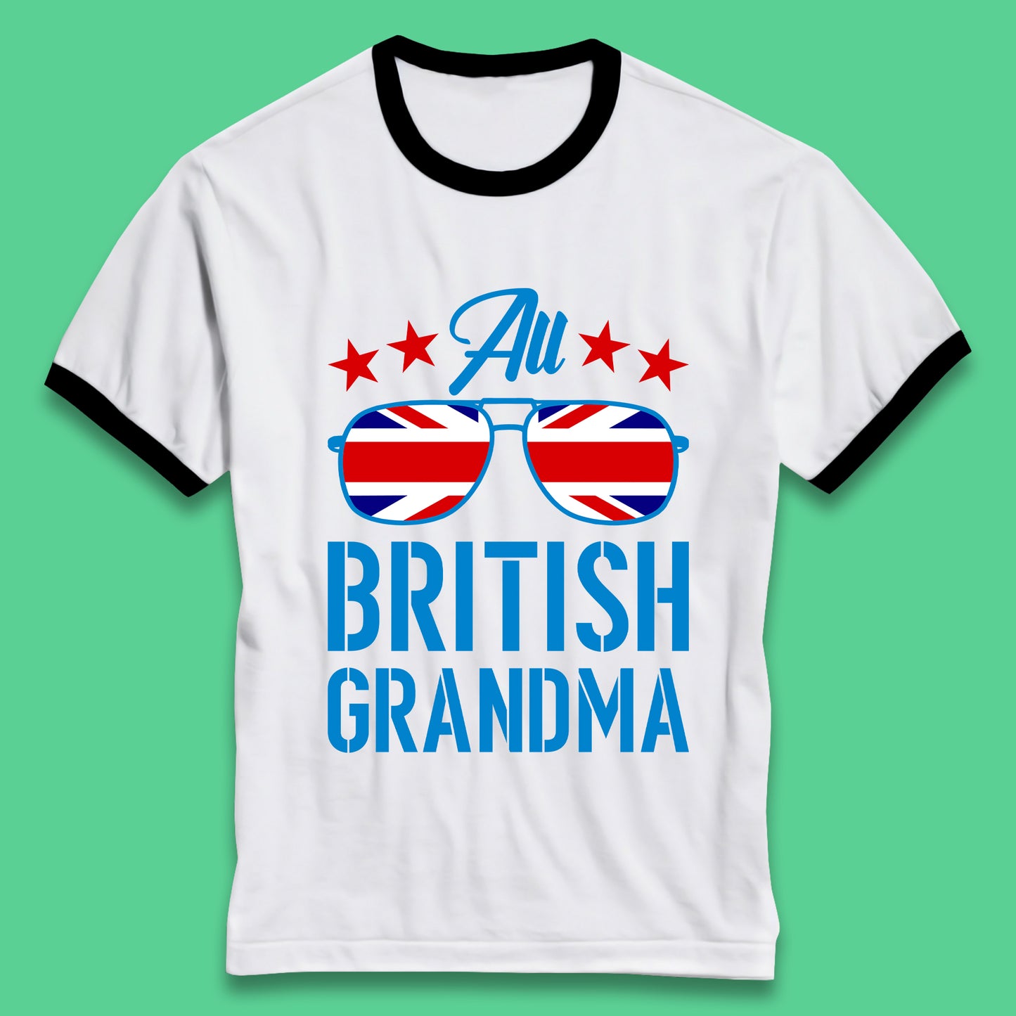 British Grandma Ringer T-Shirt