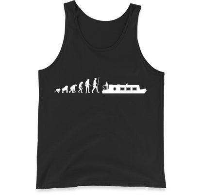 Human Evolution Canal boat Tank Top