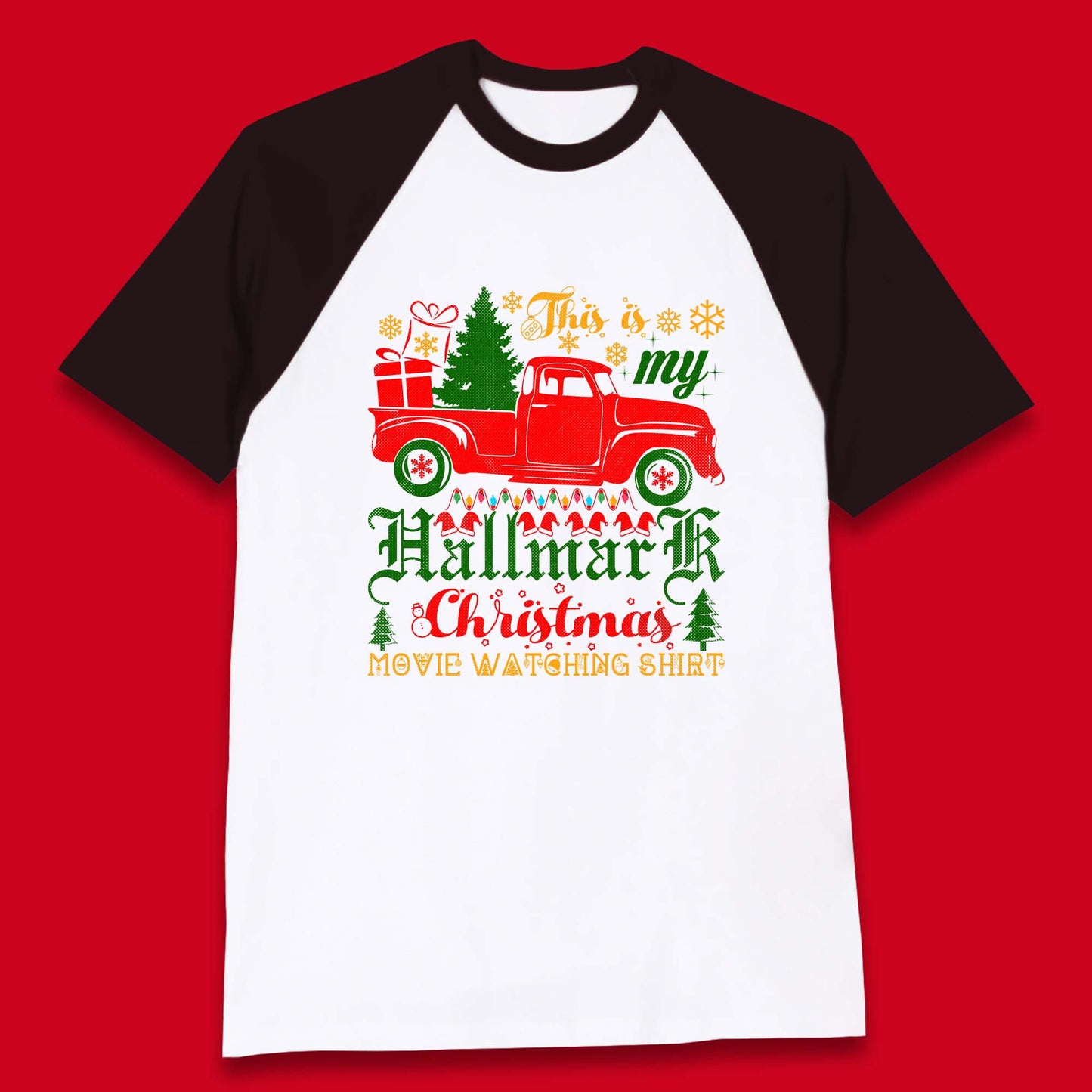 hallmark christmas movie baseball t shirt