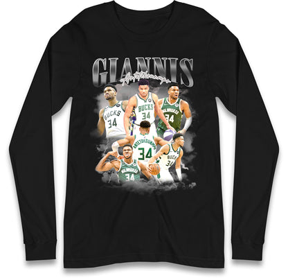 Giannis Antetokounmpo Long Sleeve T Shirt