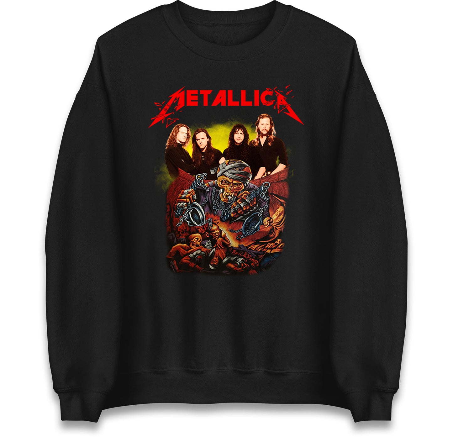 Metallica Skelington Jumper