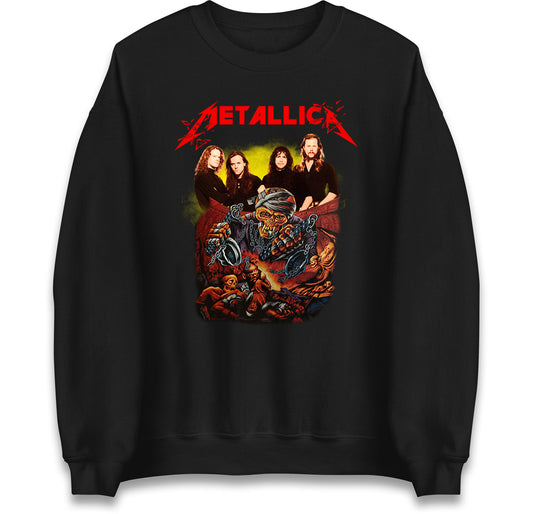 Metallica Skelington Jumper