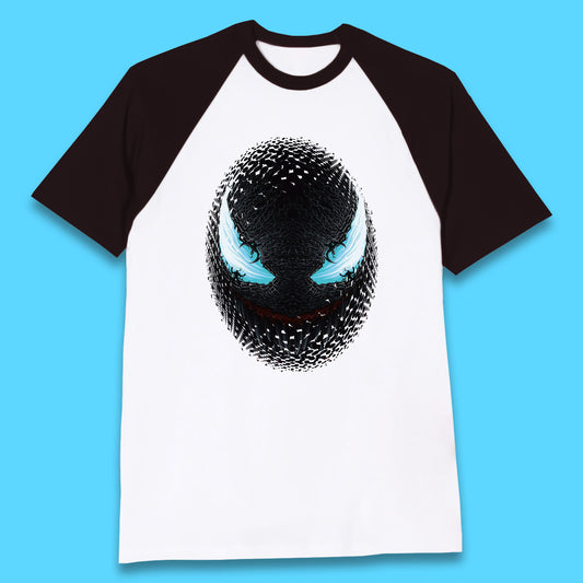 Marvel Venom Amoled Angry Venom Logo Marvel Avengers Superheros Movie Character Baseball T Shirt