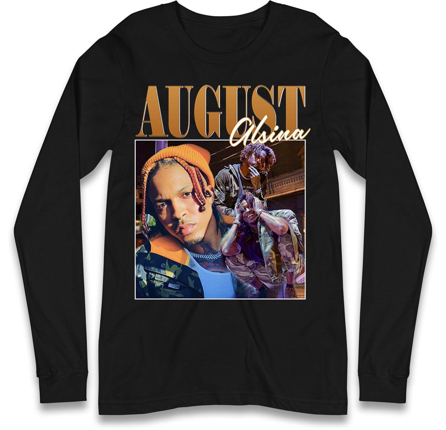 August Alsina Longsleeve T Shirt