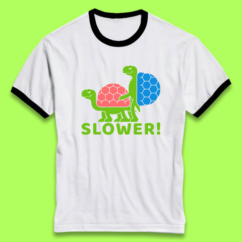 Sea Turtle Sex Tortoise Intercourse Animal Reproduction Funny Slower Offensive Ocean Life Lover Ringer T Shirt