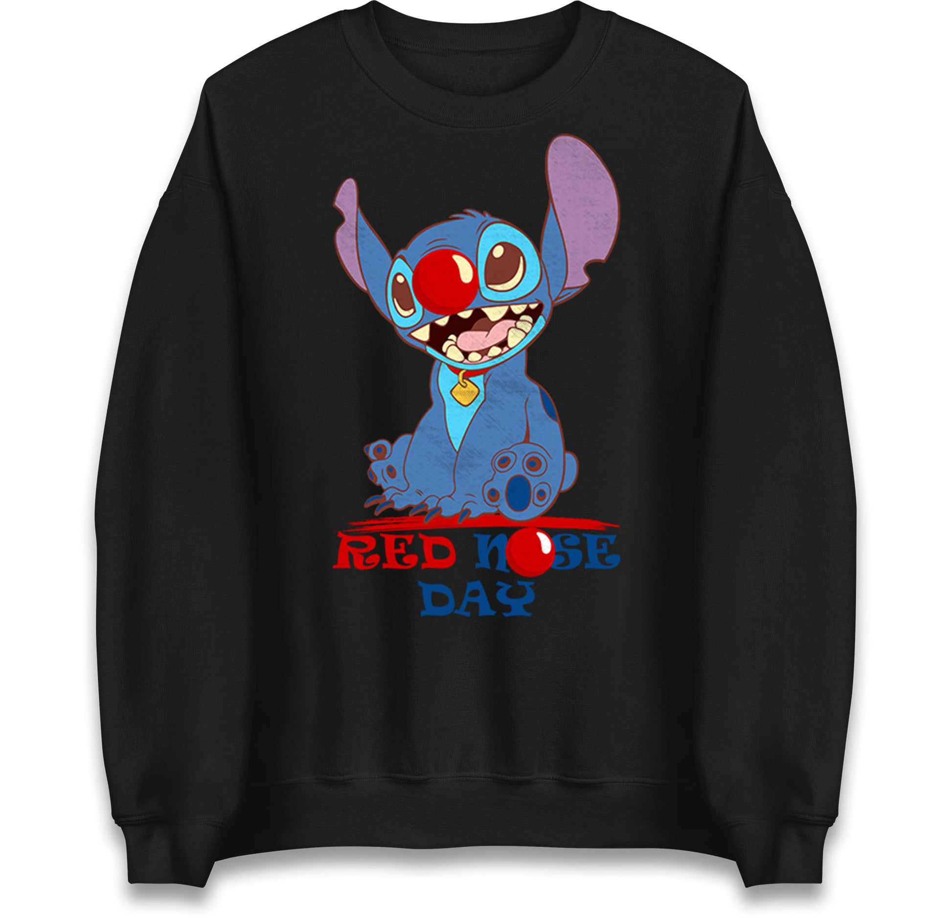 stitch red nose day jumper