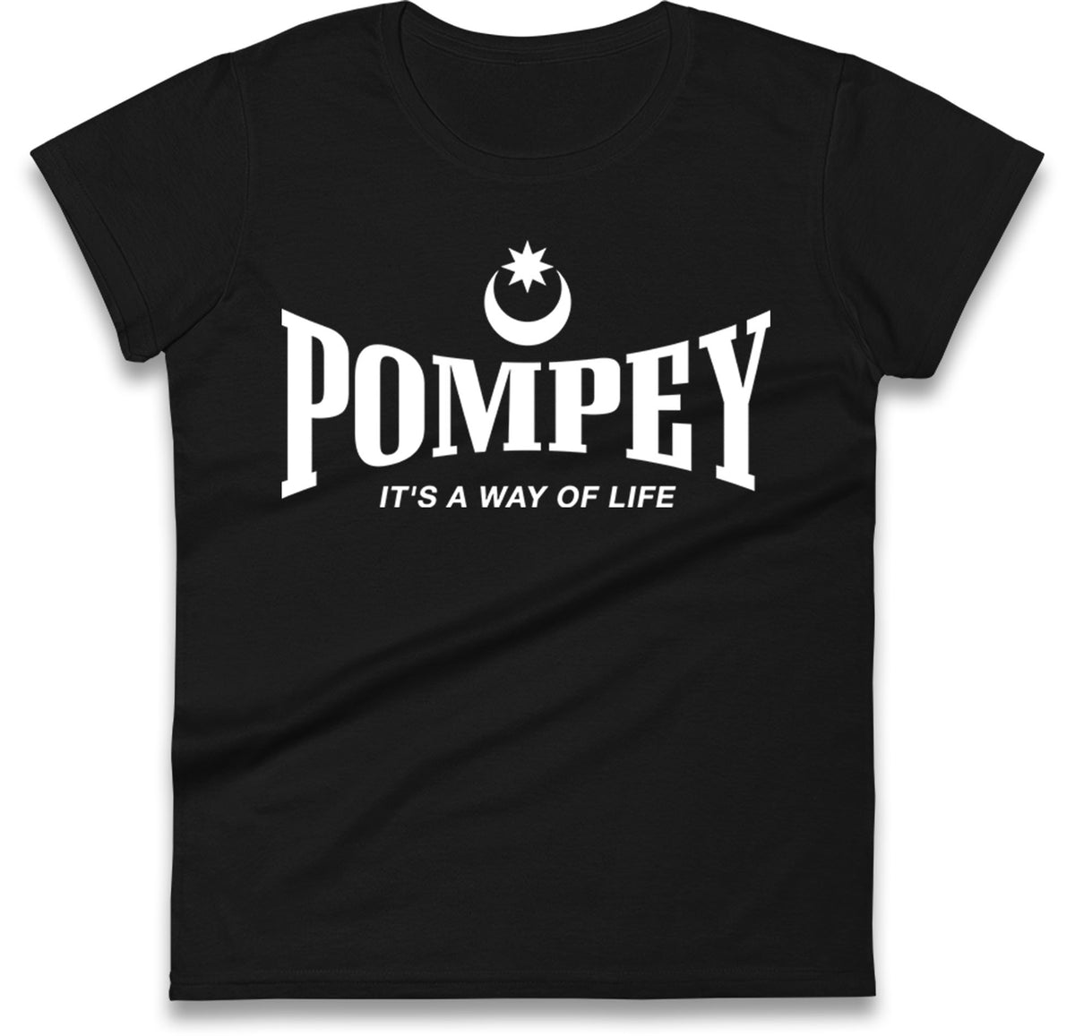 Pompey Football Ladies T Shirt