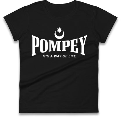 Pompey Football Ladies T Shirt