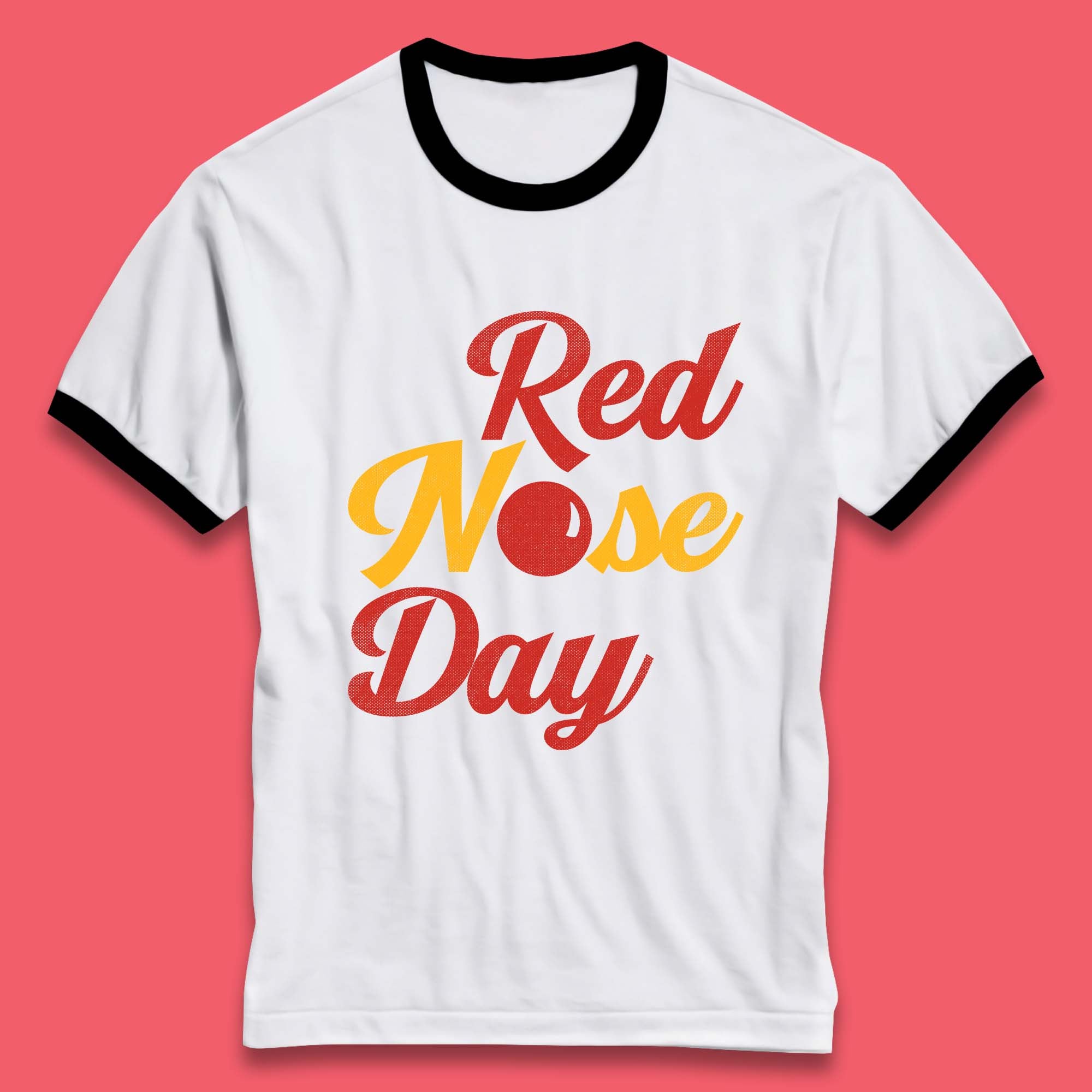 Red Nose Day Ringer T-Shirt