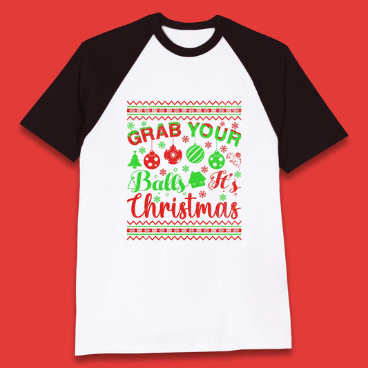 christmas ornament baseball t shirt