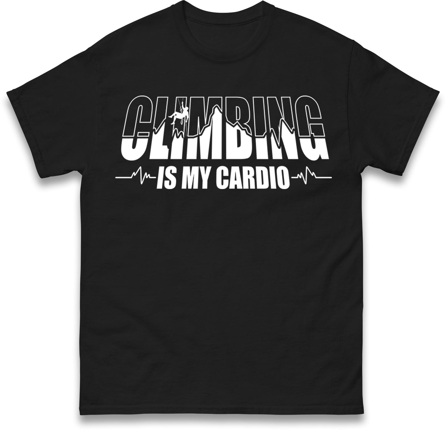 Climbing Is My Cardio Climbing T Shirt