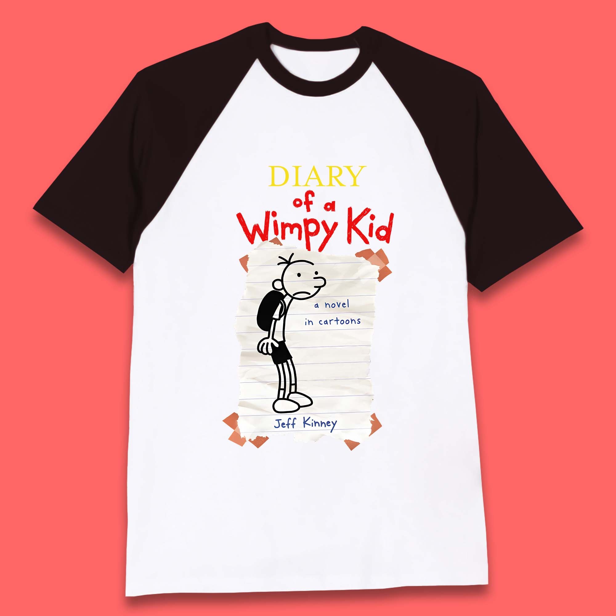 Diary Of A Wimpy Kid Book Day Baseball T-Shirt